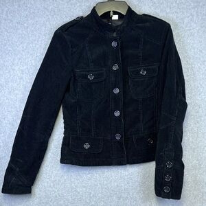 Black Corduroy Women's Jacket